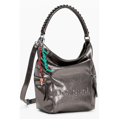 Desigual Bronze Polyethylene Women Backpack