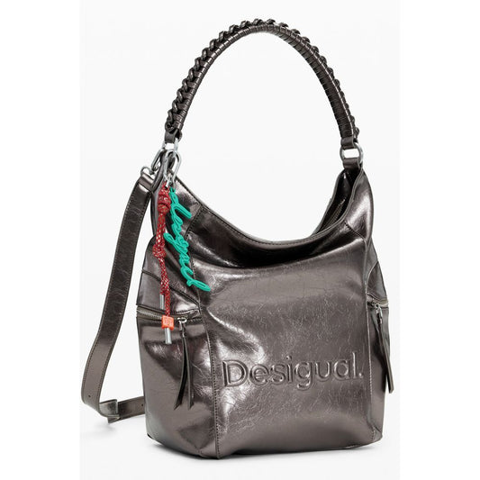 Desigual Bronze Polyethylene Women Backpack