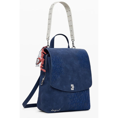 Desigual Blue Polyethylene Women Backpack