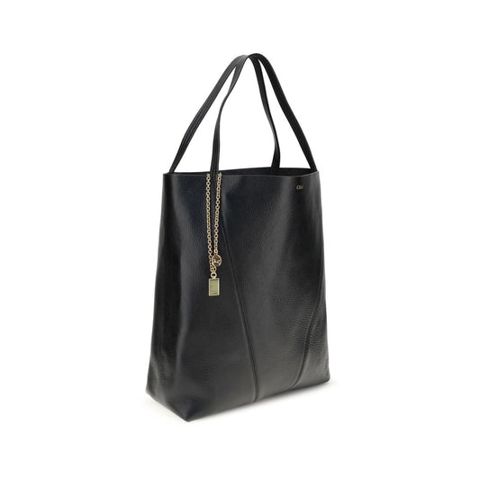 Chloé Black Calf Leather Bos Taurus Shoulder Bag