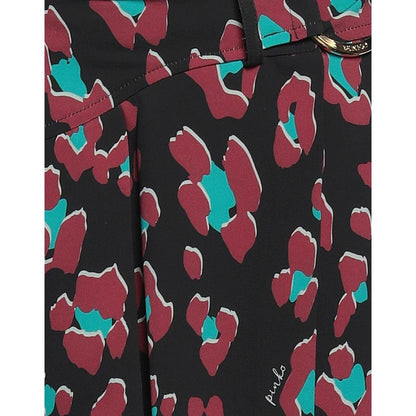 PINKO Black Polyester Skirt