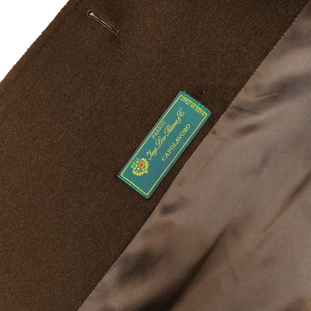 Made in Italy Brown Wool Women Coat