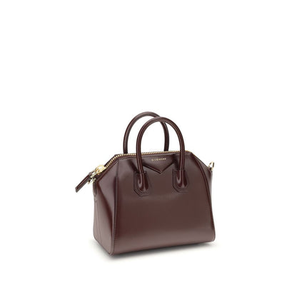 Givenchy Bordeaux Calf Leather Bos Taurus Handbag