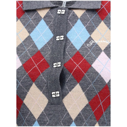 Ganni Print polo Sweater