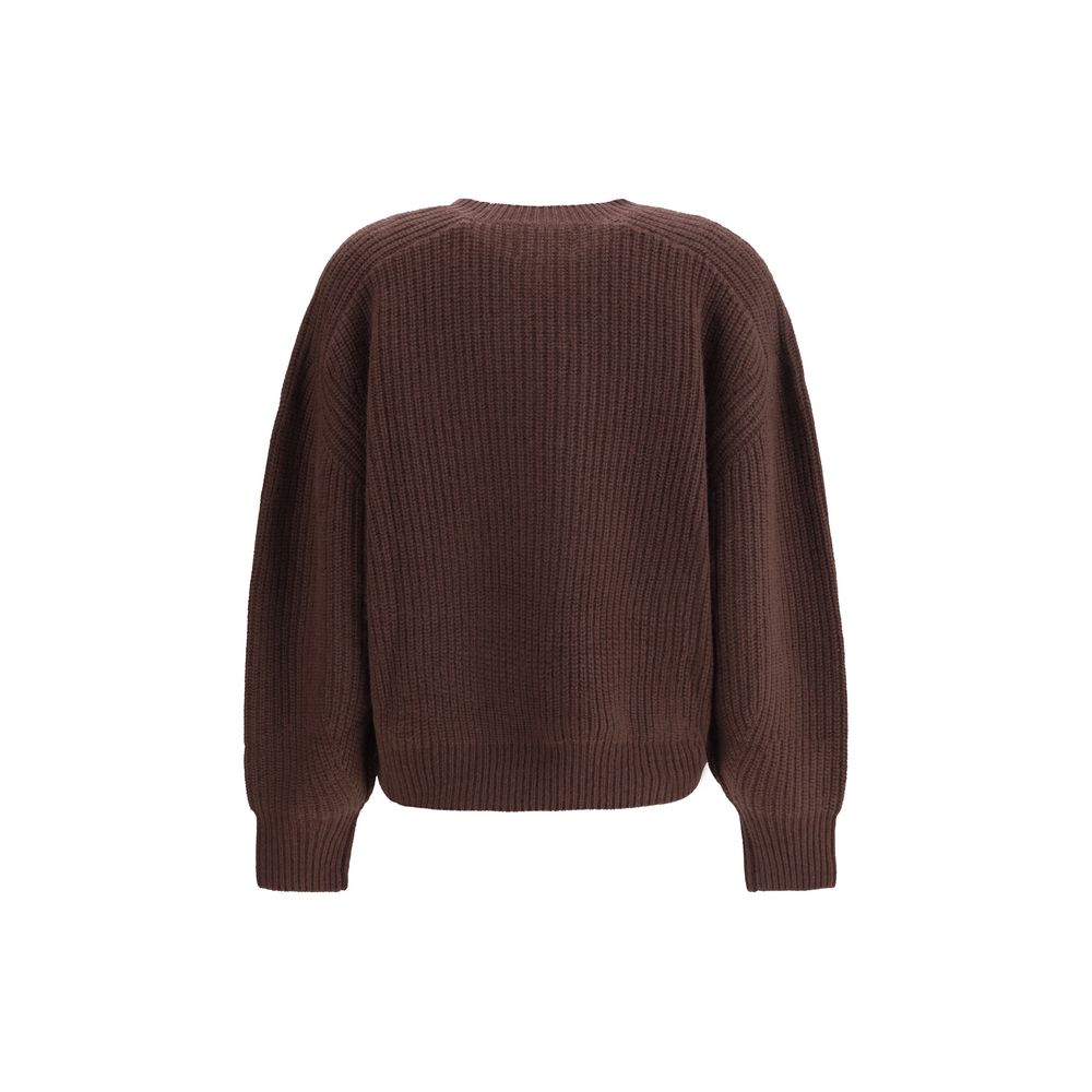 Loulou De Saison Brown Cashmere Cashmere Sweater