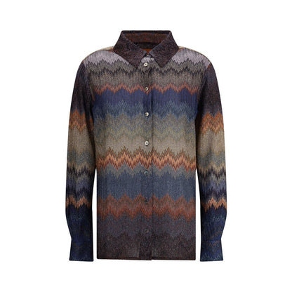 Missoni Multicolor Viscose Pattern Shirt