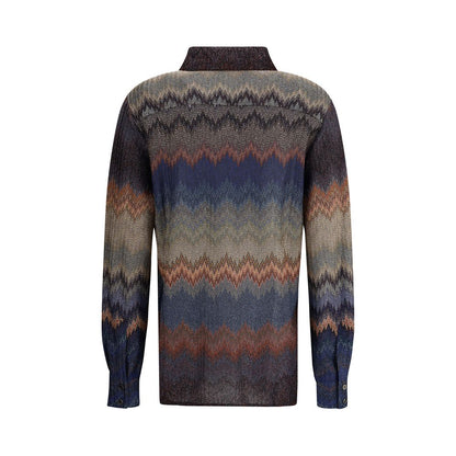 Missoni Multicolor Viscose Pattern Shirt