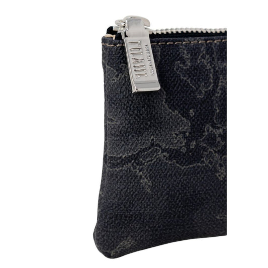 Alviero Martini Prima Classe Black Polyester Wallet