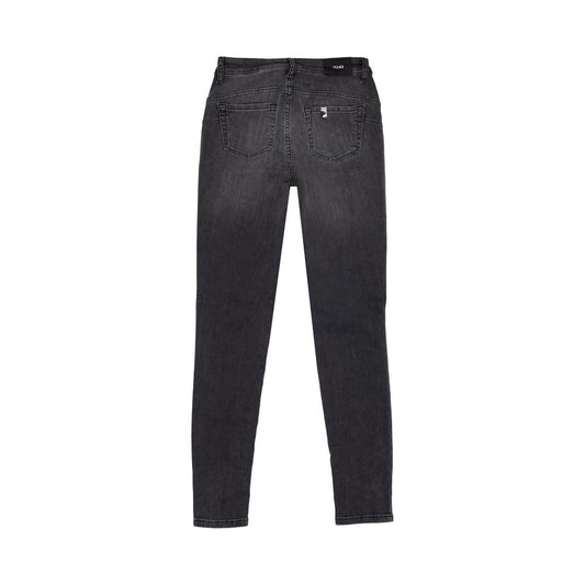 Liu Jo Black Cotton Skinny Jean