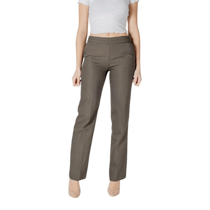Morgan De Toi Green Cotton Pant