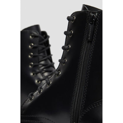 Dr. Martens Black Leather Ankle Boots