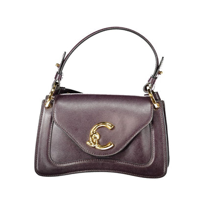 Coccinelle Purple Leather Women Handbag