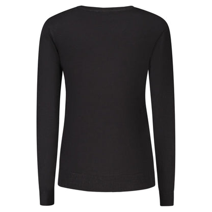 Guess Jeans Black Viscose Women Sweater