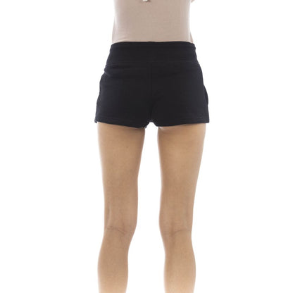 Just Cavalli Black Cotton Women Short
