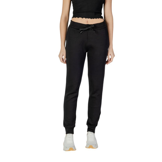 Armani Exchange Black Cotton Joggers Workout Pant