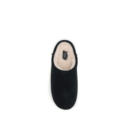 UGG Black Leather Mules