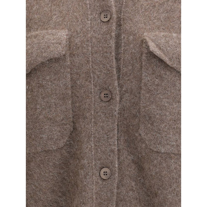 P.A.R.O.S.H. Cardigan with classic collar