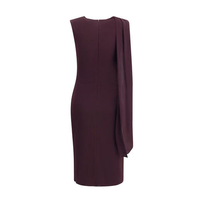 Tom Ford Purple Silk Cocktail Dress