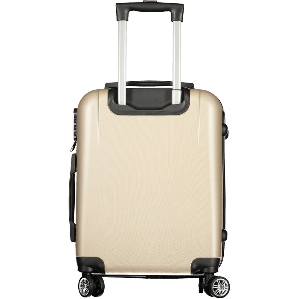 Laura Biagiotti Gold Polyethylene Luggage And Travel