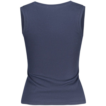 Tommy Hilfiger Blue Cotton Tank Top