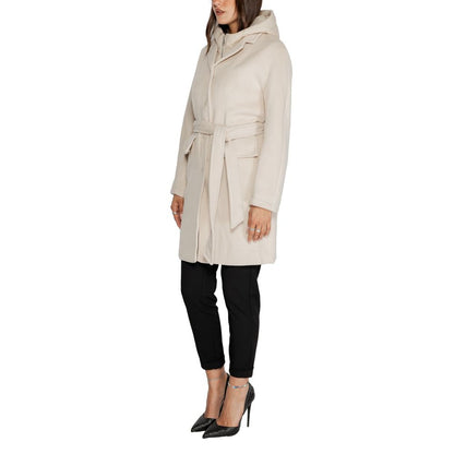 Cleré Beige Polyester Coat