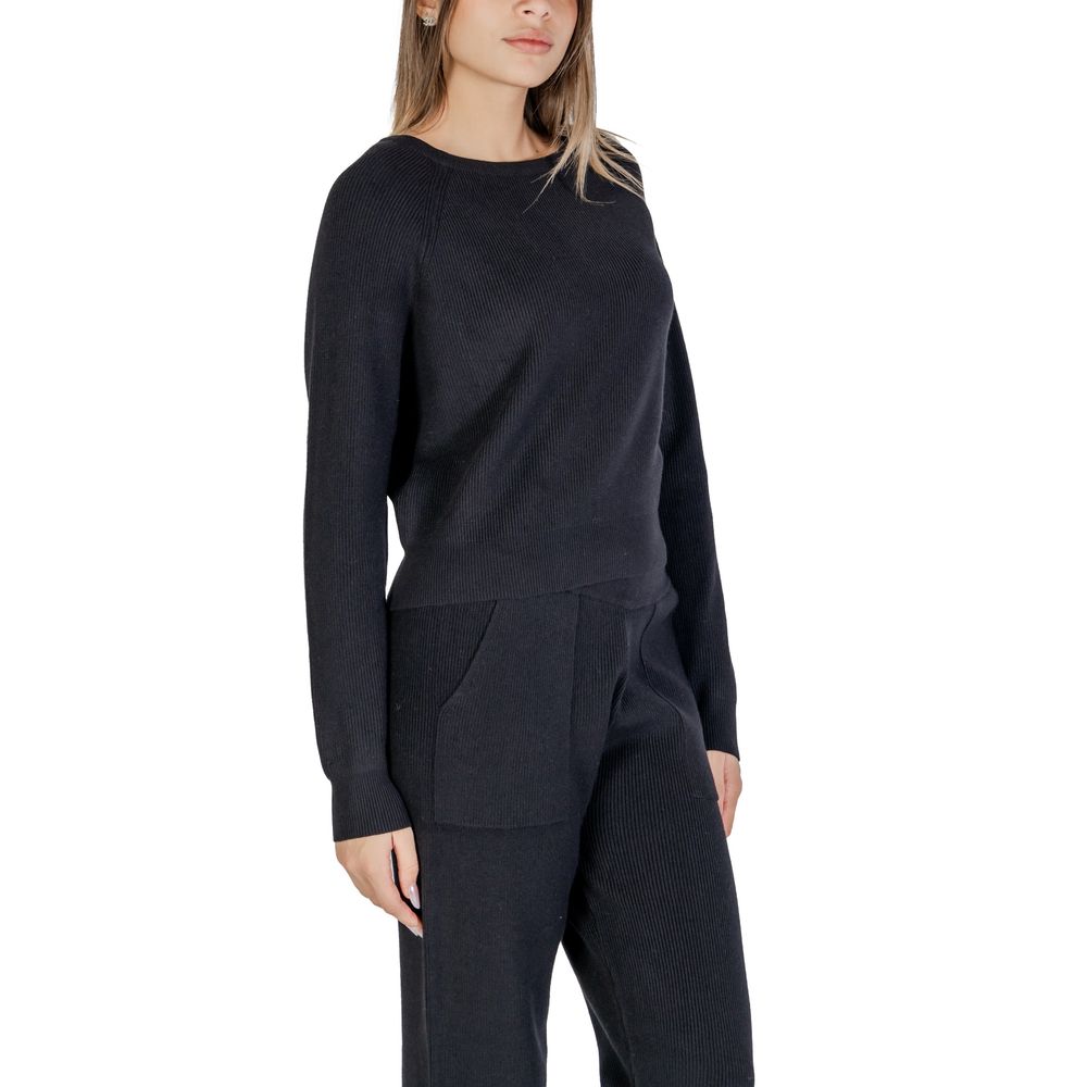 Cleré Black Viscose Sweater