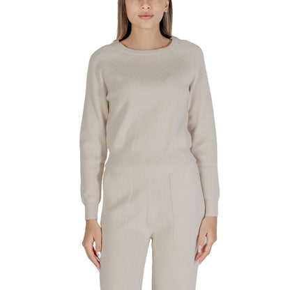 Cleré Beige Viscose Sweater