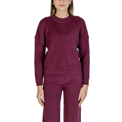 Cleré Purple Viscose Sweater