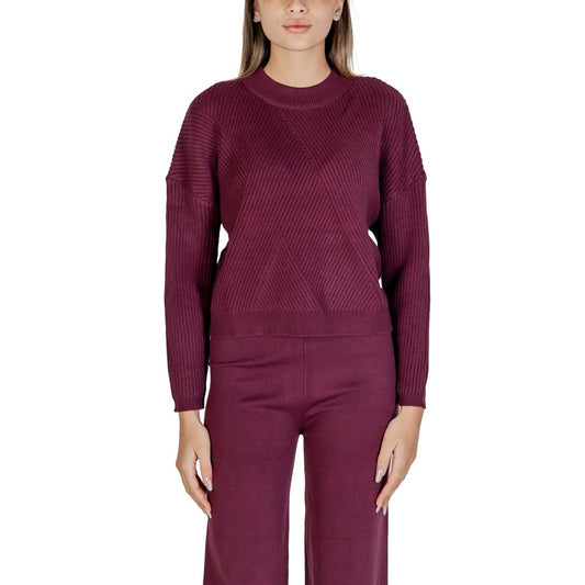 Cleré Purple Viscose Sweater