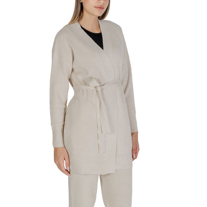 Cleré Beige Viscose Cardigan