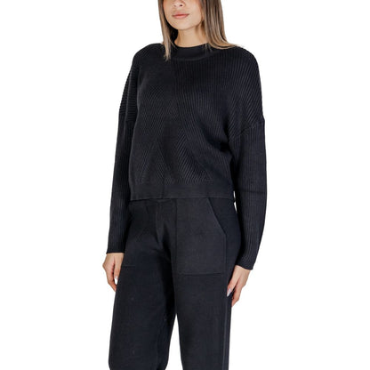 Cleré Black Viscose Sweater