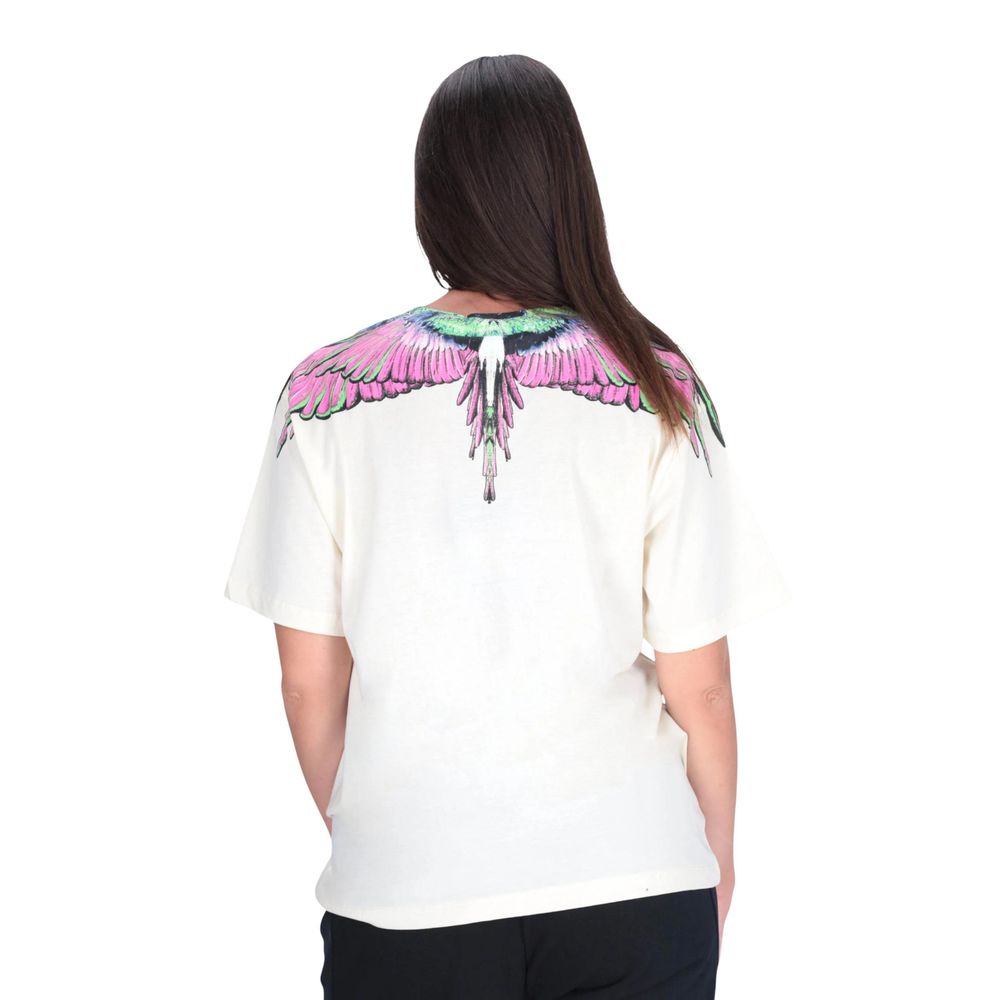 County of Milan White Cotton T-Shirt