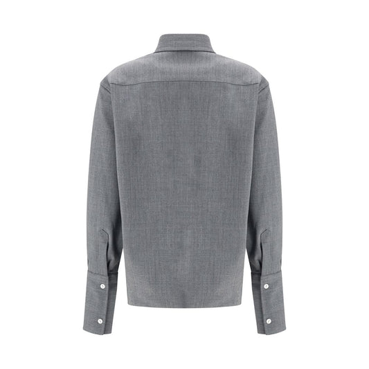The Latest Gray Denim Shirt