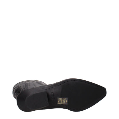 Christian Dior Black Cotton Boots