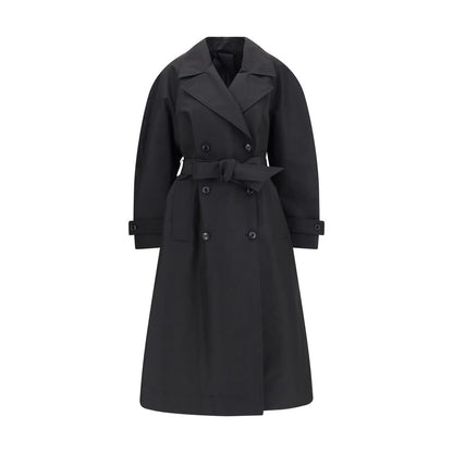 MONCLER x EDWARD ENNINFUL Black Polyester Coat