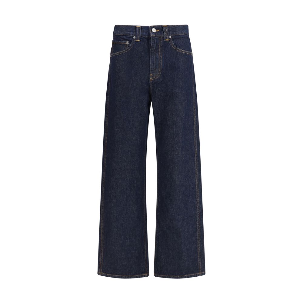 Khaite Bonnie high-waisted wide-leg jeans