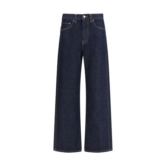 Khaite Bonnie high-waisted wide-leg jeans