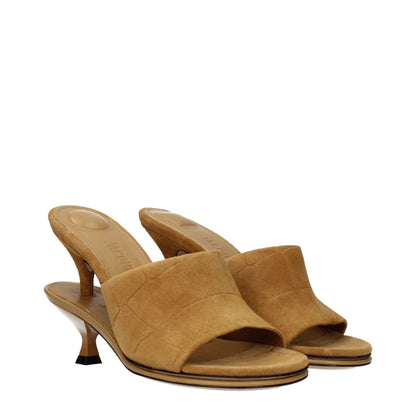 Jacquemus Brown Leather Stiletto Heel Sandals
