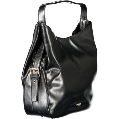 Twinset Black Polyethylene Women Hobo Bag