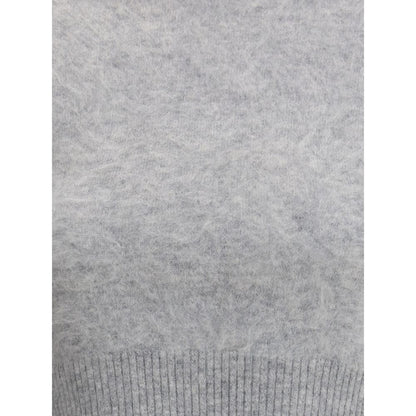 Max Mara Gray Cashmere Sweatshirt