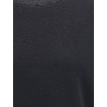Max Mara Black Polyester T-Shirt