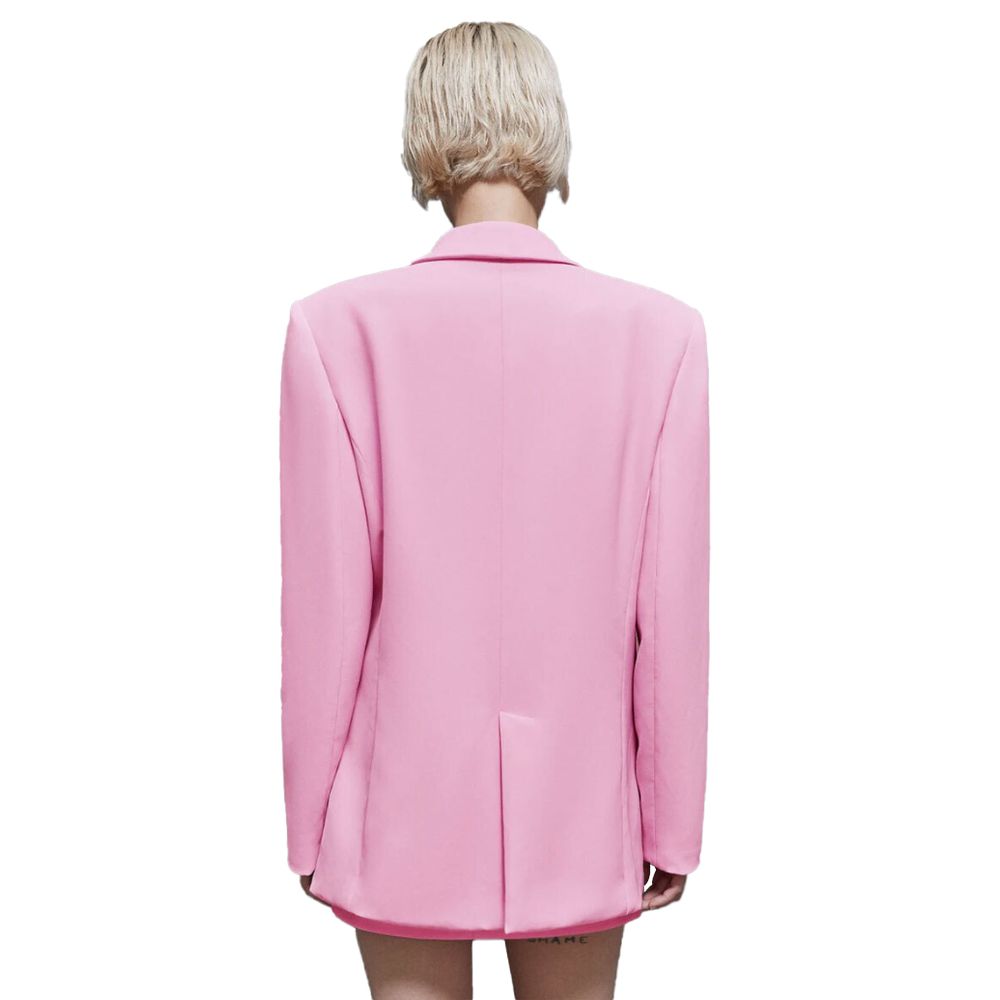 Patrizia Pepe Pink Polyester Blazer