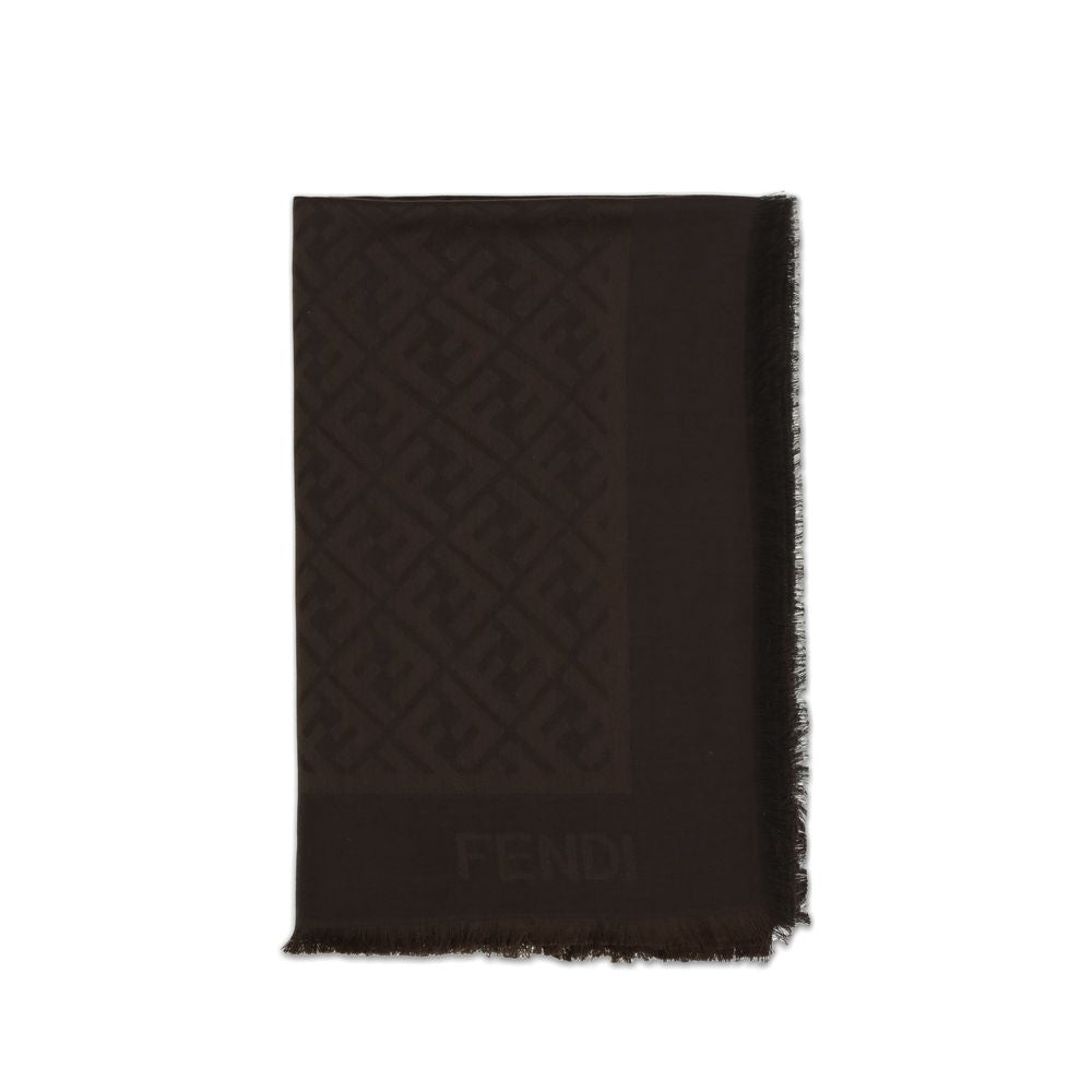 Fendi Silk FF Shawl