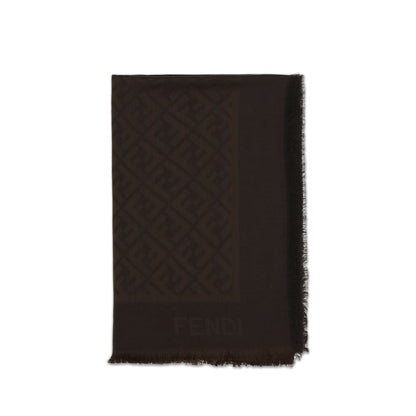 Fendi Silk FF Shawl