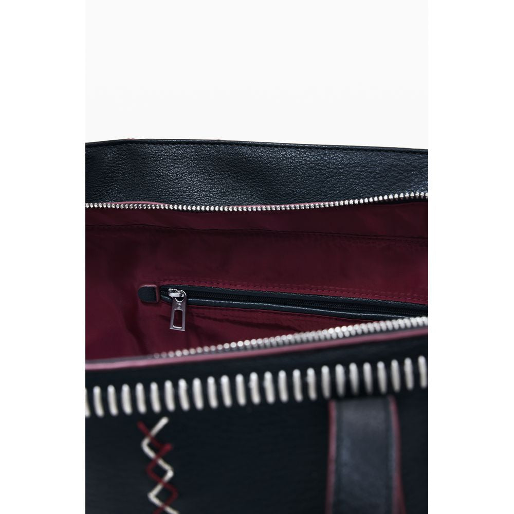 Desigual Black Polyethylene Women Handbag