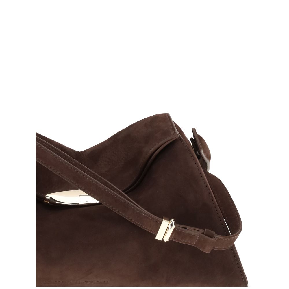 Benedetta Bruzziches Brown Calf Leather Bos Taurus Shoulder Bag