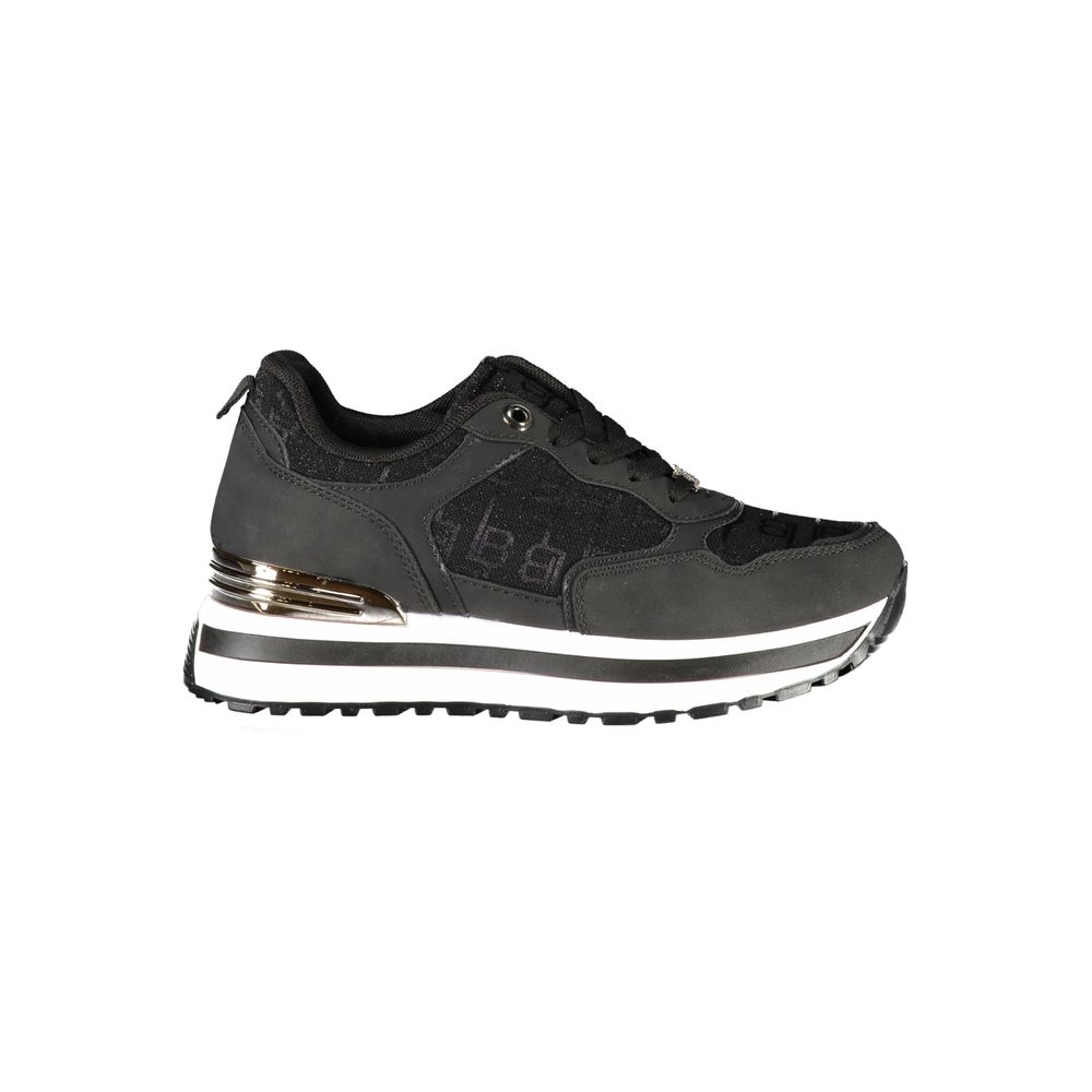Laura Biagiotti Black Polyester Women Sneaker