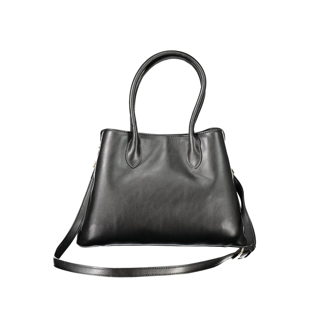 Mario Valentino Black Polyethylene Handbag