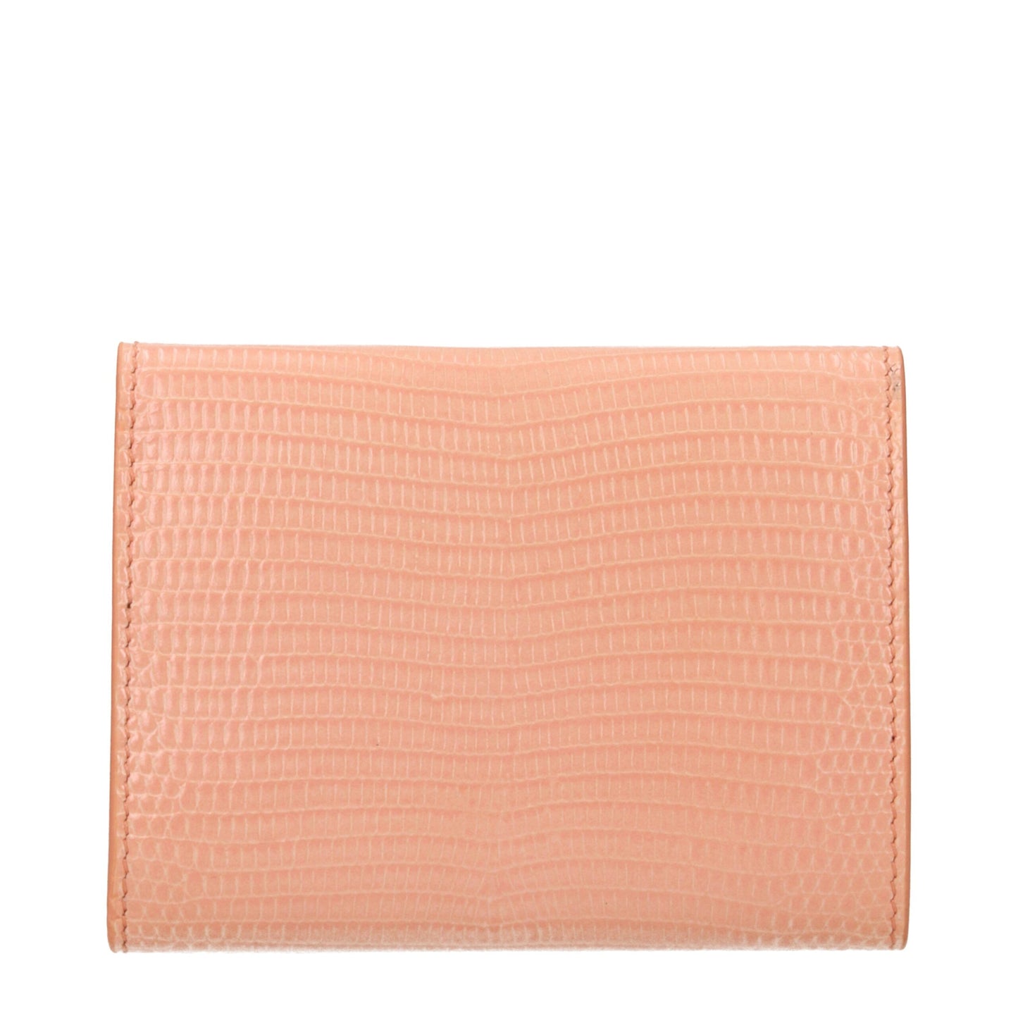 Jil Sander Pink Leather Wallet