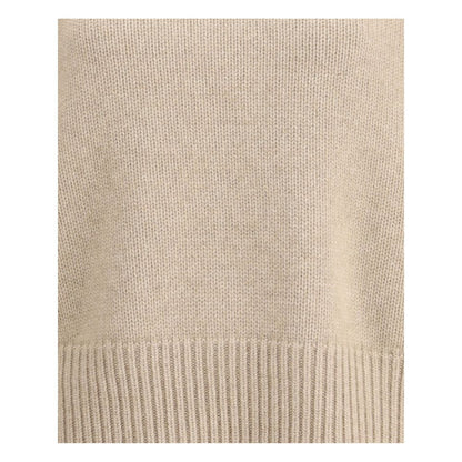 Extreme Cashmere Beige Cashmere Turtleneck